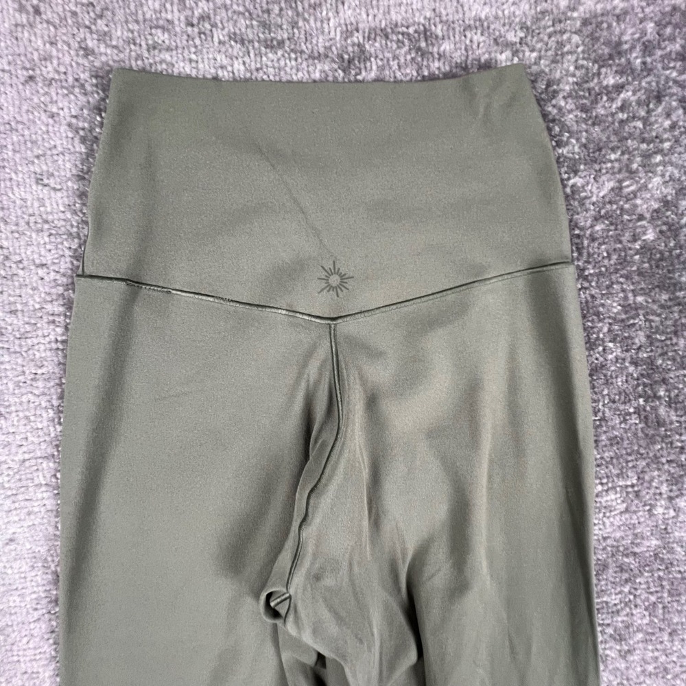 OFFLINE by Aerie Real Me 7/8 Leggings Olive Green Crossover High Rise Small - Picture 3 of 12